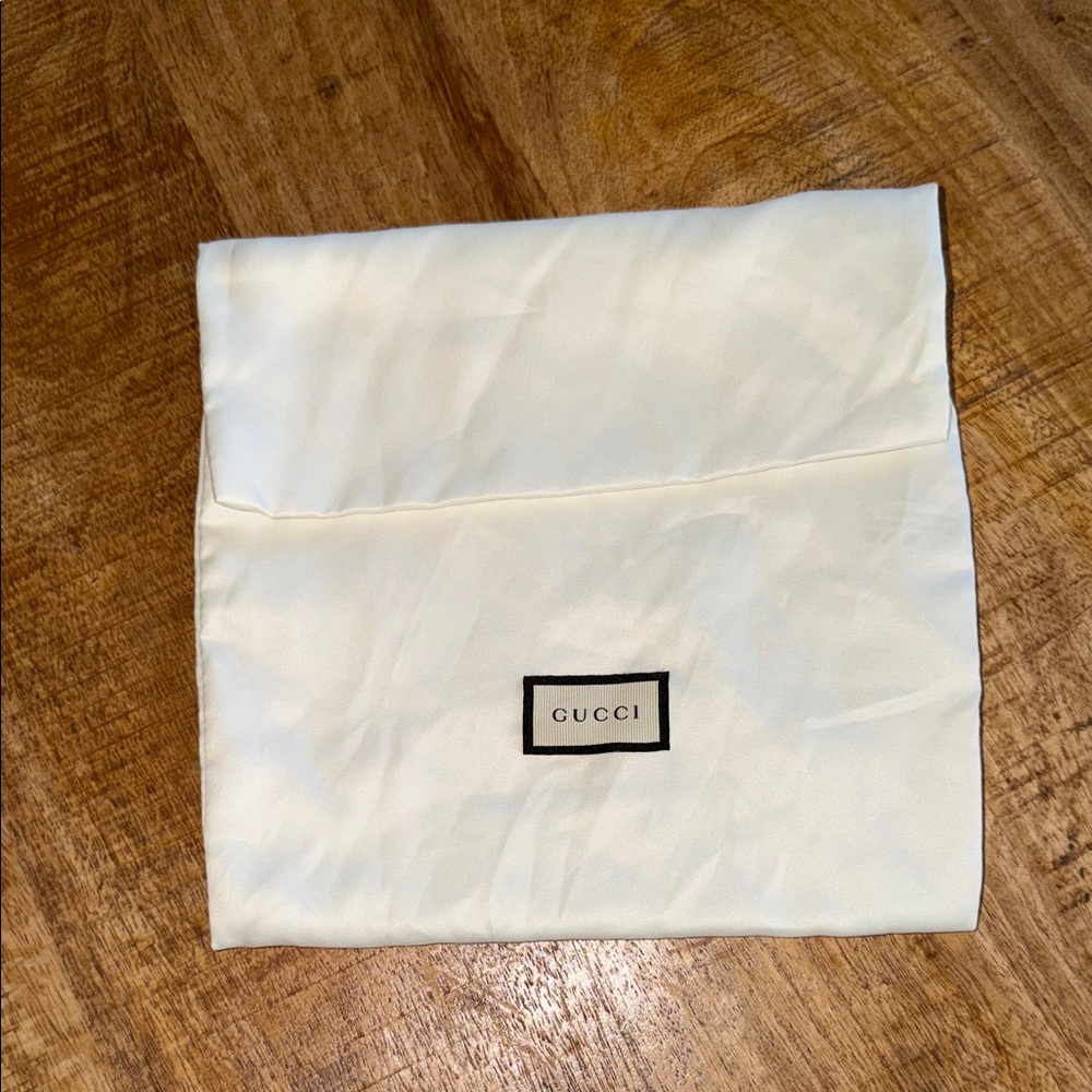 Gucci Cream Dust Bag